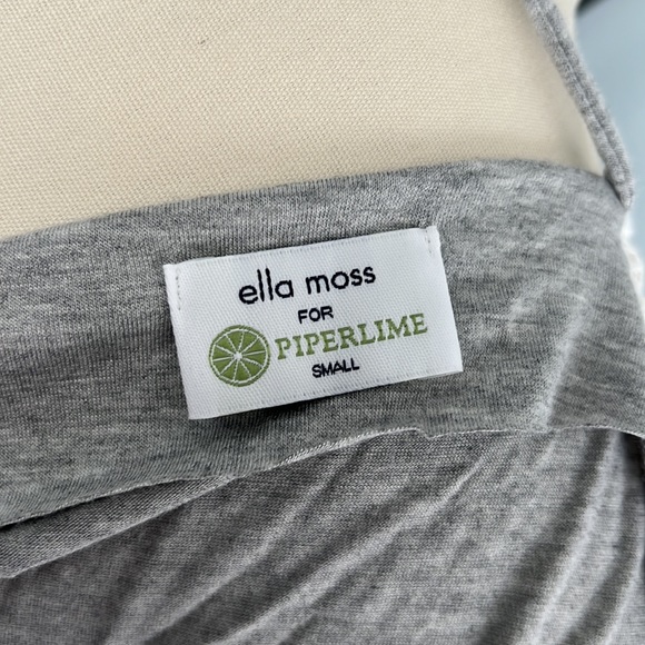 ELLA MOSS for Piperlime Jersey Lace Yoke Cowl Back Neck Maxi Dress - Small - Picture 11 of 16